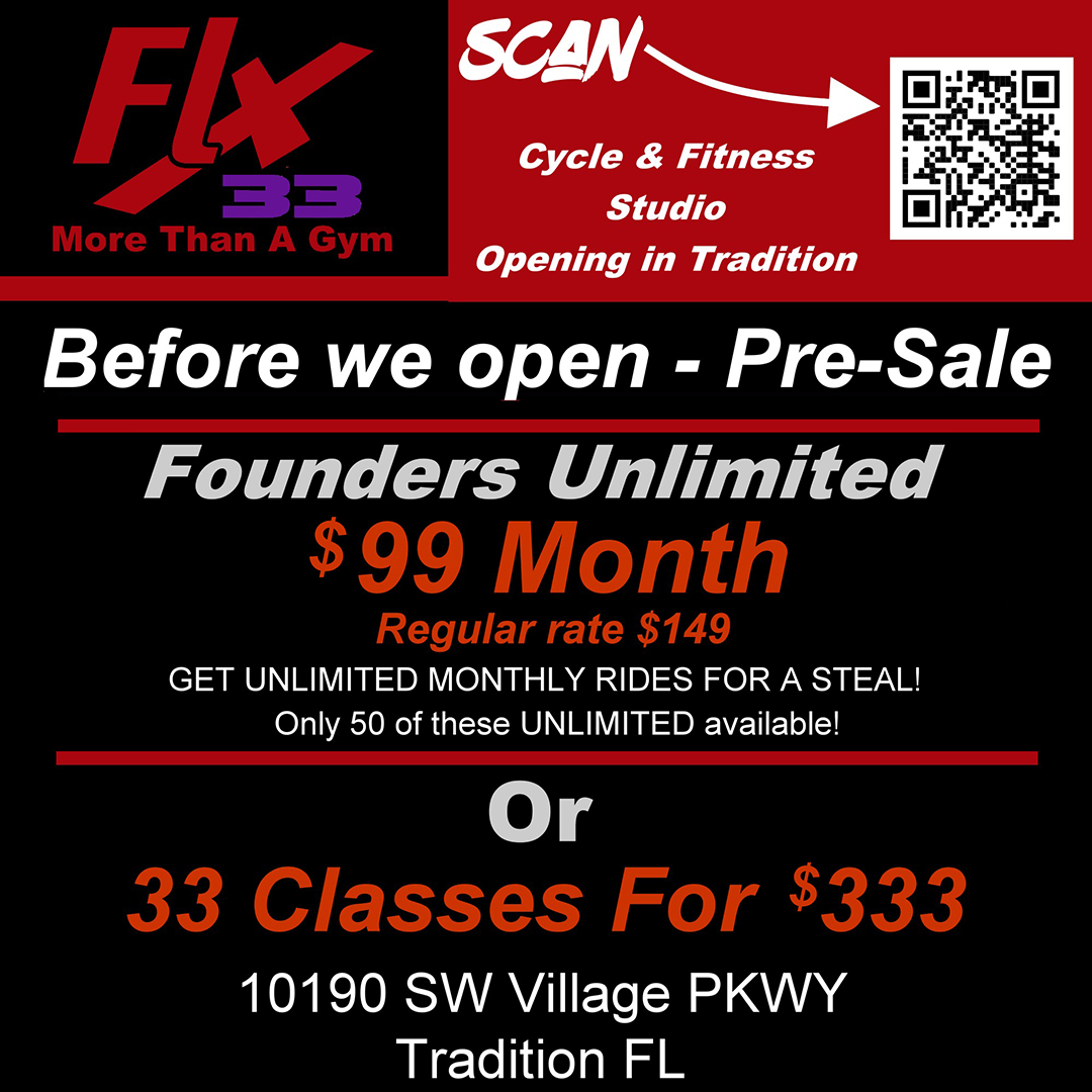 Presale Offer at FLX33 Tradition